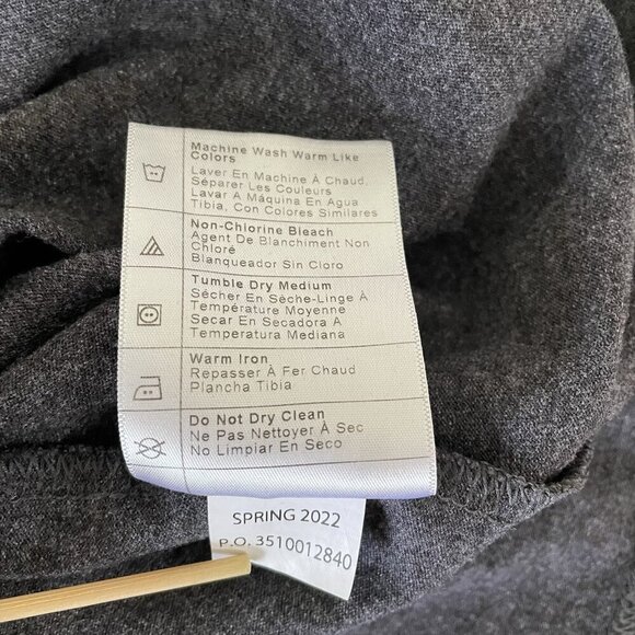 Carhartt Men's Loose Fit Heavyweight Short Sleeve Henley T-Shirt Gray 2XL Tall - Picture 4 of 8